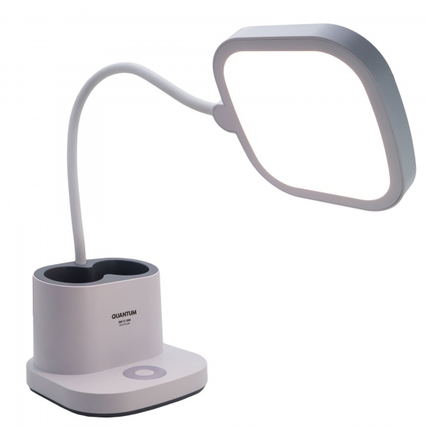Настольная лампа аккумуляторная Quantum LED VERONA 1x3,5 Вт белый QM-TL1060