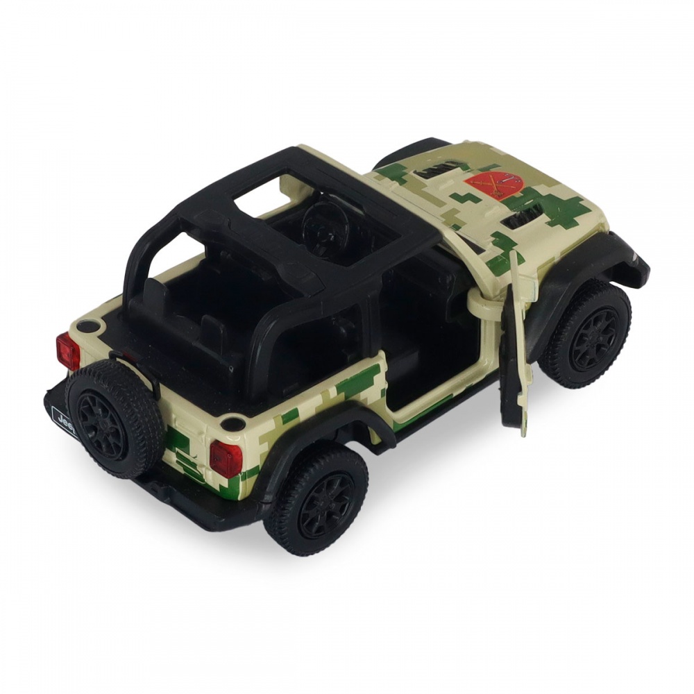 Автомодель TechnoDrive 1:32 серии Шевроны Героев - Jeep Wrangler Rubicon ОК Юг 250398UM
