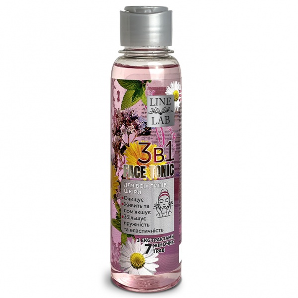 Тоник для лица Line Lab с экстрактами 7 трав 160 мл