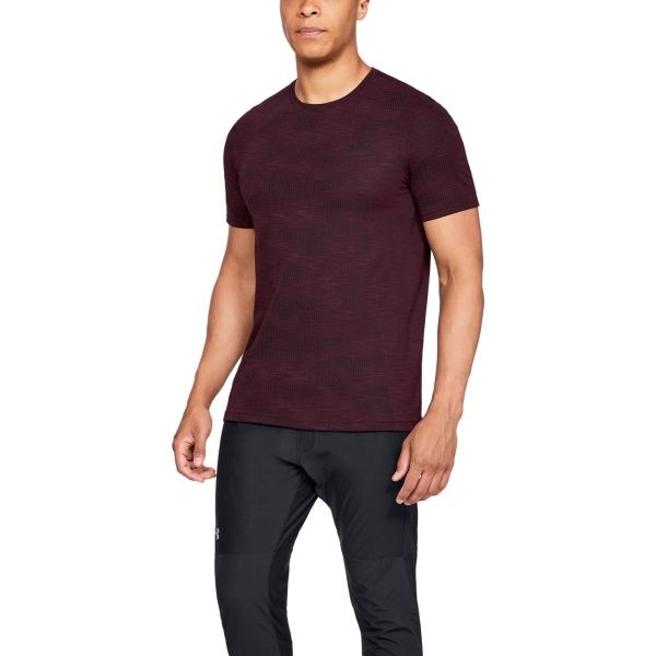 Футболка Under Armour Siphon SS Camo Nov 1325623-600 XL бордовий