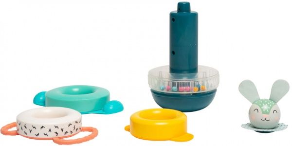 Іграшка-пірамідка Taf Toys Кролик колекція Полярне сяйво 12445