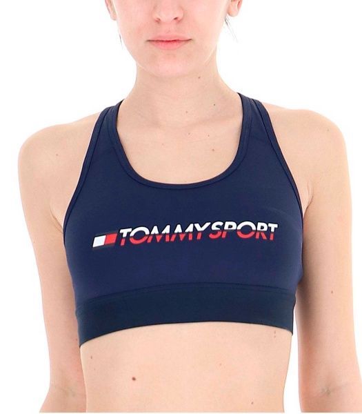 Бра Tommy Hilfiger Sport SPORTS BRA MEDIUM TRI LOGO S10S100072401 M темно-синий