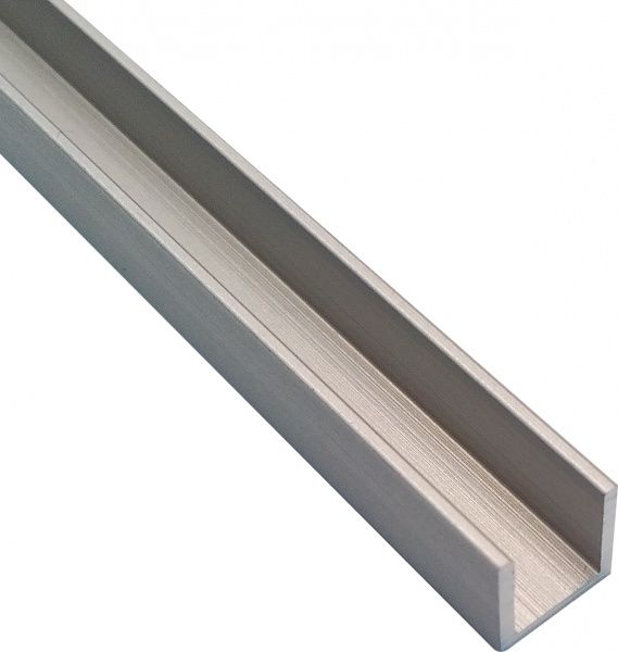 Профиль Braz Line 12х12х1,5 мм анодированое серебро 1 м