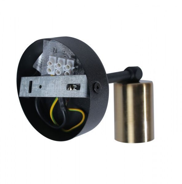 Бра Светкомплект Loft AS 8814 1x40 Вт E27 бронза/чорний 