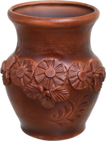 Молочник классический лепка 500 мл керамика Український гончарний посуд