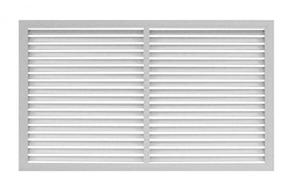 Решетка радиаторная ОМиС 600х1200 мм серая