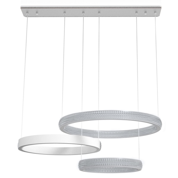 Люстра світлодіодна Victoria Lighting з пультом д/к 110 Вт білий Apollo/SP3 white 