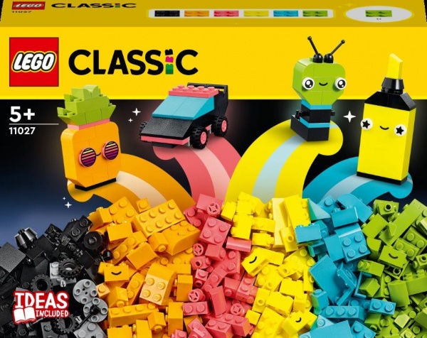 Конструктор LEGO Classic Веселое творчество: неон 11027