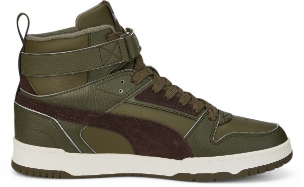 Ботинки Puma RBD GAME WTR DEEP OLIVE-DARK CHOCOLATE-P 38760401 р.44 зеленый