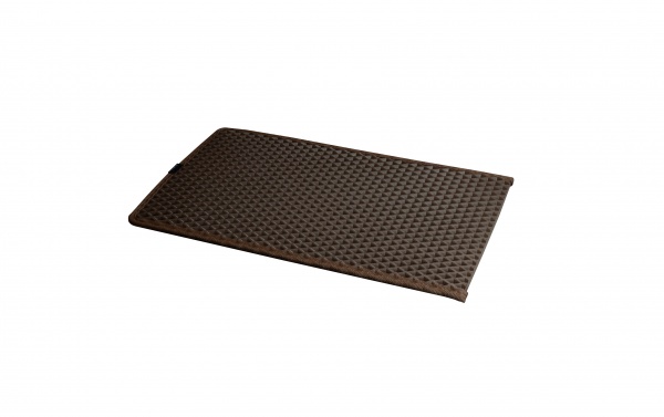 Килимок для туалету EVAtech Kitty 50х30 см коричневий ромб