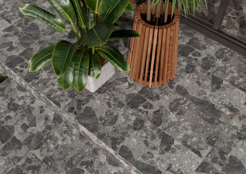 Плитка Opoczno DAMIANO GRAPHITE MATT 42X42 G1