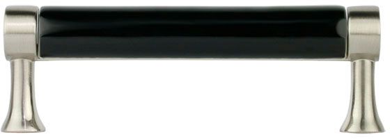 Меблева ручка 11742 96 мм нікель Ferro Fiori М 0540.096.B