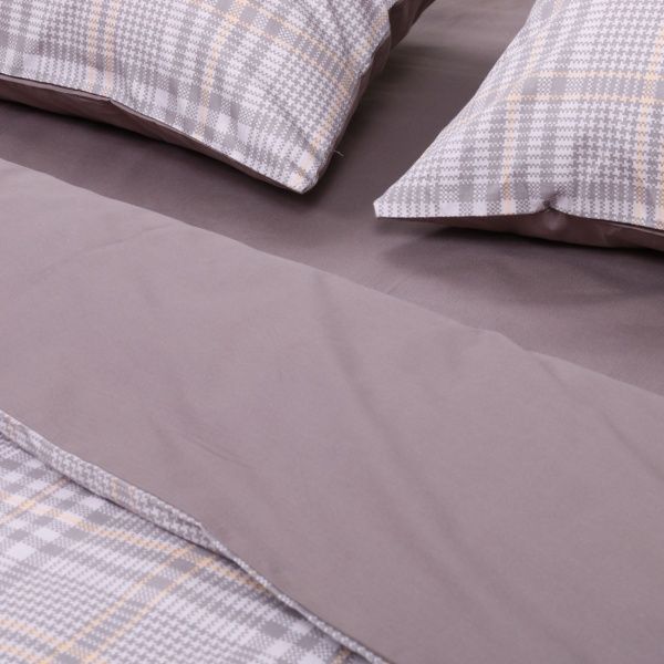 Комплект постільної білизни Grey Stripes 2 різнокольоровий La Nuit 