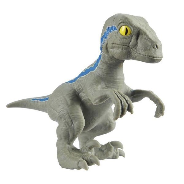 Игрушка-растяжка Stretch Screamer Велоцираптор голубой 121641 