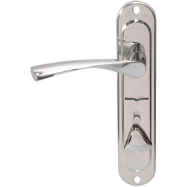 На планке Bruno под сувальдный замок BR-42-R никель