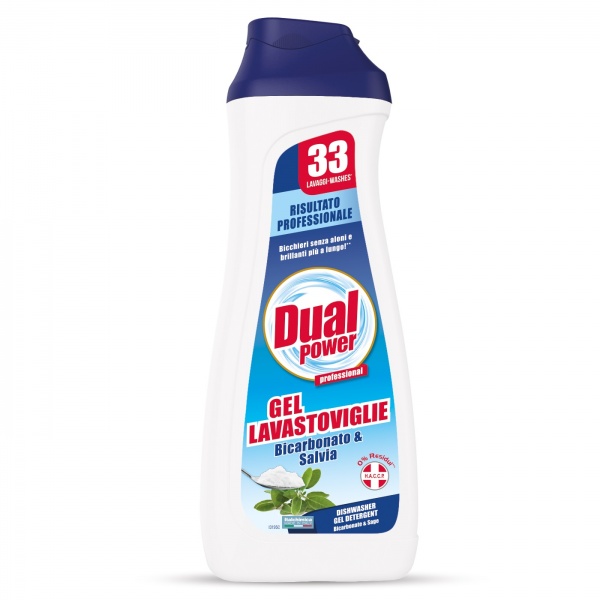 Средство для мытья посуды для ПММ Dual Power Все в 1 0,66л