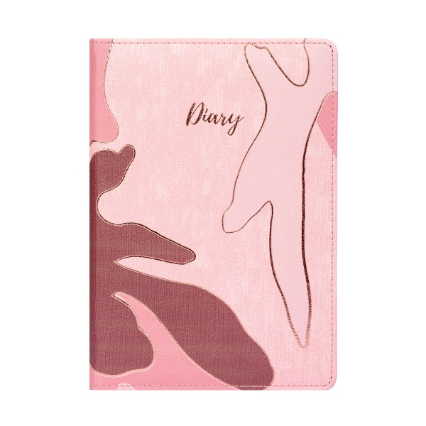 Дневник недатированный розовый YES Intensivo A5 2022