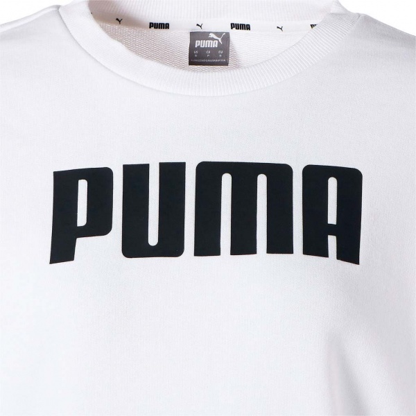 Свитшот Puma ESS CREW SWEAT TR 84719902 р. L белый