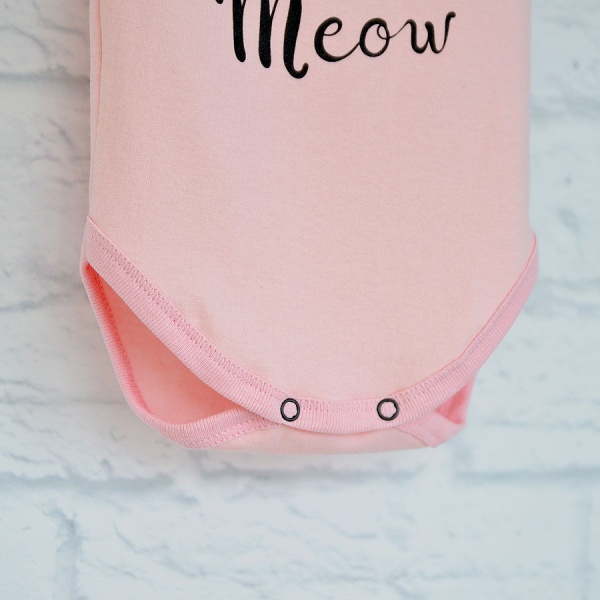 Боди детское для девочки Blanka Мяу р.74 розовый 12974 