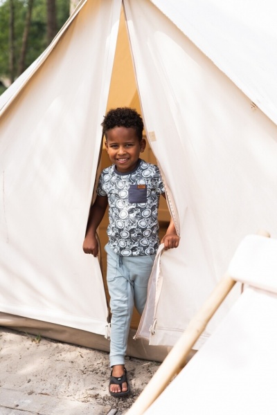 Футболка для хлопчиків Koko Noko р.134 світло-блакитний T46874-37 