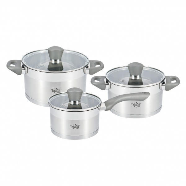 Набор кастрюль Krauff Elite 6 предметов 26-238-047