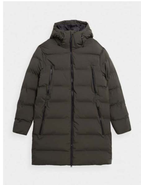 Пуховик 4F DOWN JACKET M246 4FAW23TDJAM246-43S р.L хакі