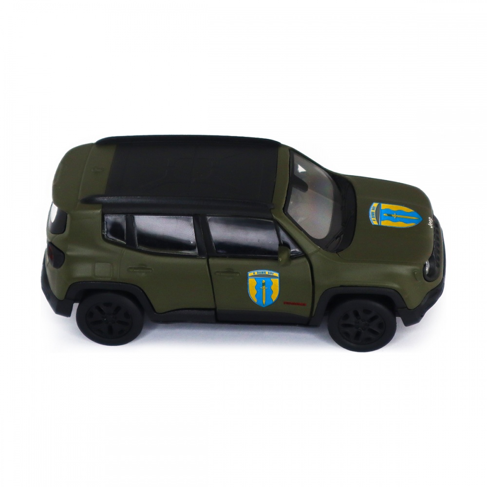 Автомодель TechnoDrive 1:32 серии Шевроны Героев Jeep Renegade Trailhawk Айдар 250351W