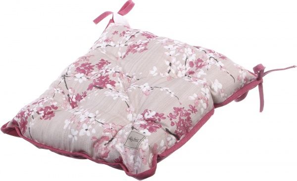Подушка на стул 40x40 САКУРА розовая La Nuit
