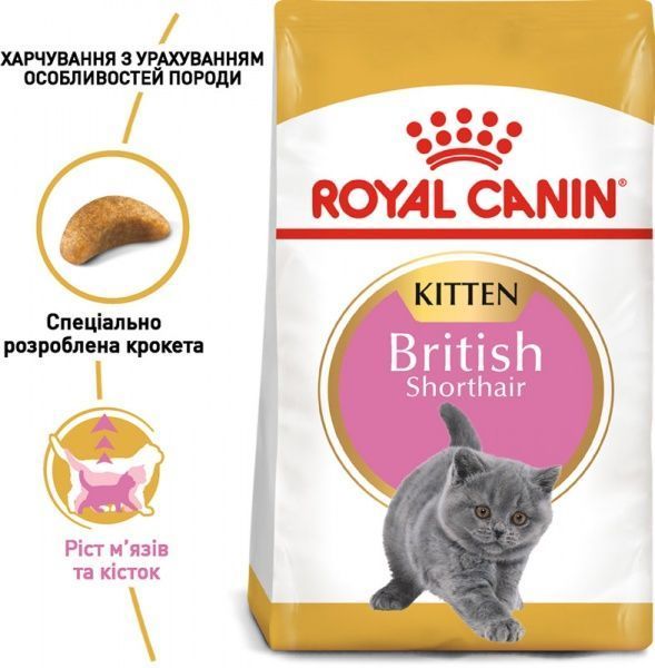 Корм Royal Canin British Shorthair Kitten 400 г