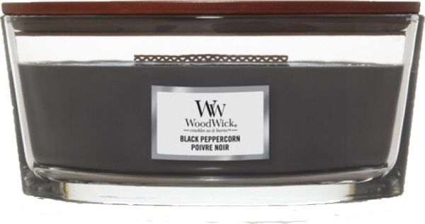 Свеча ароматическая Woodwick Ellipse Black Peppercorn 453г 