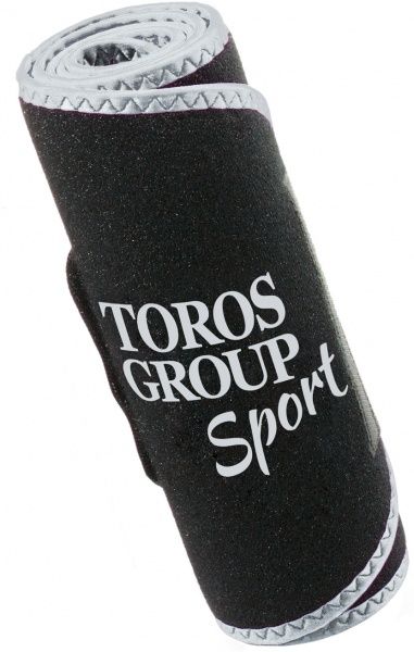Бандаж Торос-Груп р. 124 см Тип 250 неопреновий жіночий чорний/сірий 