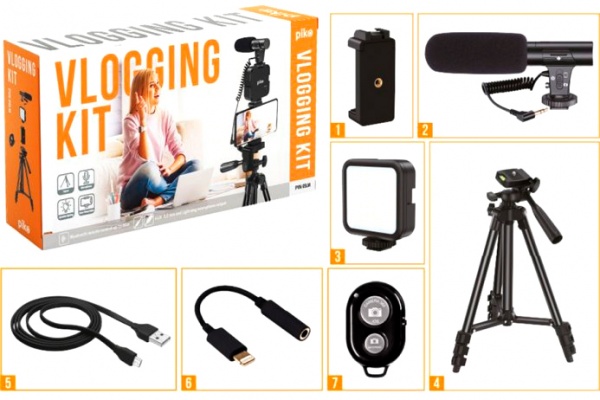 Комплект блогера Piko Vlogging Kit PVK-05LM