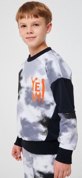 Джемпер для мальчика Smil рисунок р.140 разноцветный 116559 