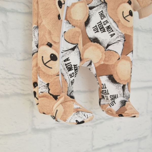 Человечек для мальчика Blanka Медвежонок р.56–62 коричневый 110019 