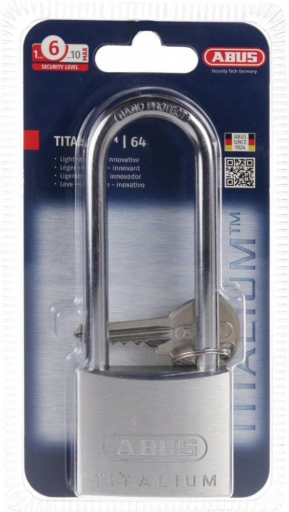 Замок навісний Abus 727TI/50HB80 2240633188012 відкритий (амбарний)