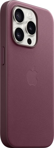 Чохол Apple FineWoven Case with MagSafe для Apple iPhone 15 Pro mulberry (MT4L3ZM/A)