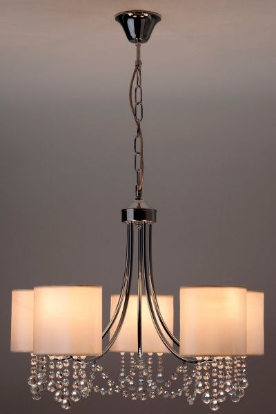 Люстра підвісна Strotskis Cornella 5x40 Вт E14 хром 10084/5 