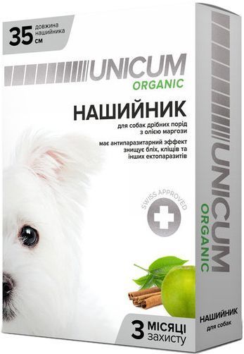 UNiCUM Organic от блох и клещей для собак 35 см (UN-023)