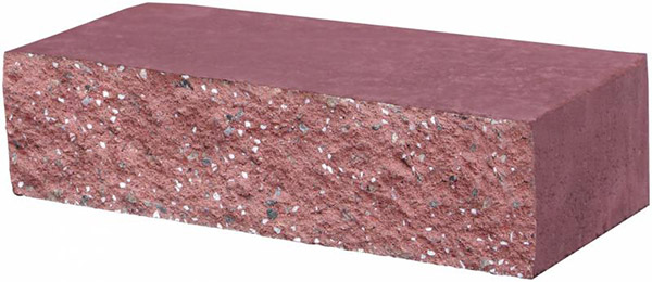 Кирпич Рустик 100x250x65 мм порфир ЗЖБК им. С. Ковальской