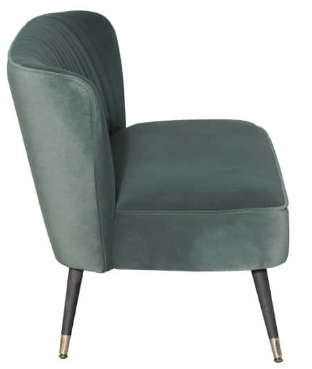 Диван нераскладной Рейн зеленый 1270x650x780 мм