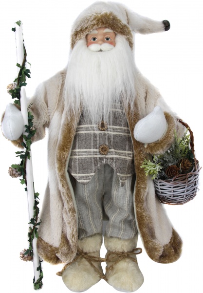 Декорация новогодняя Art Trend Creation Limited Дед Мороз лесной ST18-91474 46 см 