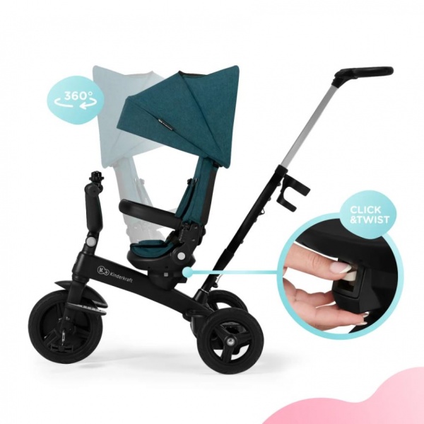 Велосипед дитячий Kinderkraft Twipper зелений KRTWIP00GRE0000 