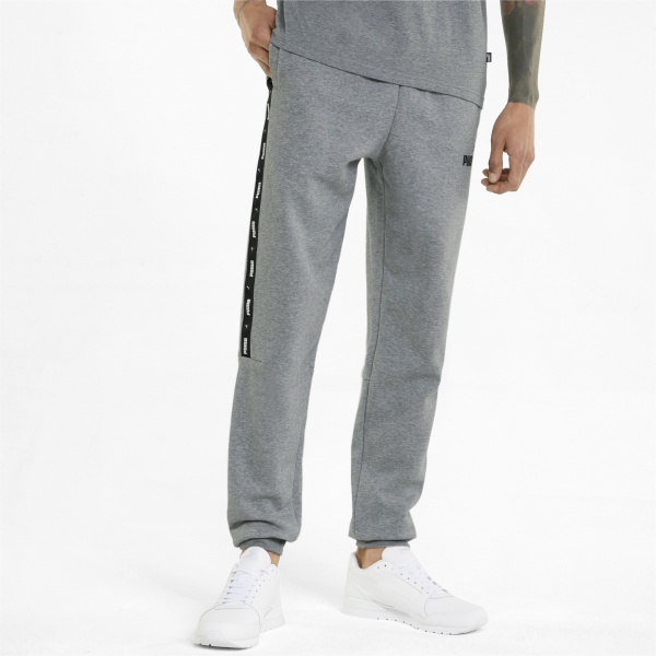 Штани Puma ESS+ TAPE SWEATPANTS FL CL 84904203 р. S сірий
