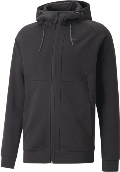 Джемпер Puma PUMATECH FULL-ZIP HOODIE DK 53828201 р. XL черный