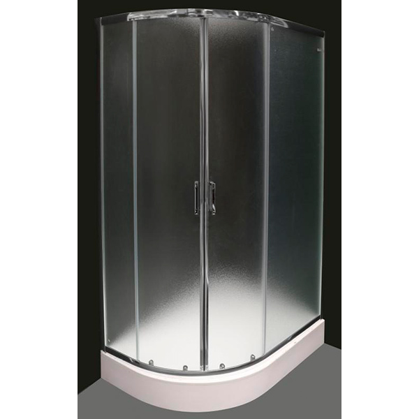 Душова кабіна Polaris Madeira R 120x80 см профіль хром, стекло матове