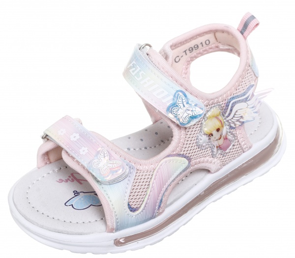 Босоножки для девочек ТОМ.М р.27 розовый 9910A 