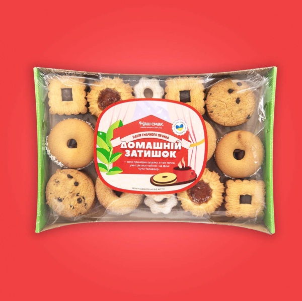 Набор печенья Домашний уют в ассорти 400 г 