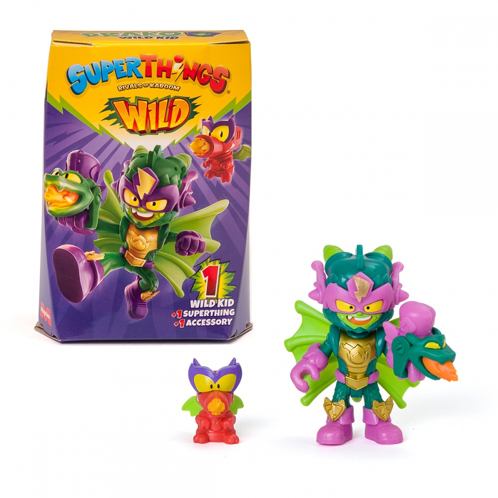 Игровой набор SuperThings серии Wild Kids Казум-кид PSTWD066IN00