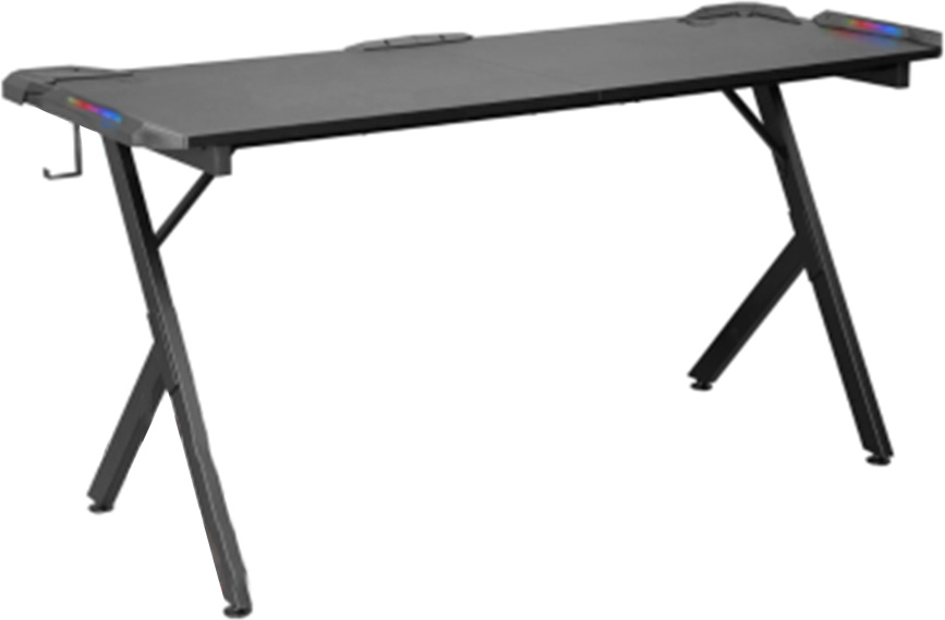 Стол игровой Центр Меблів MOTE с LED подсветкой 1200х600х760 мм