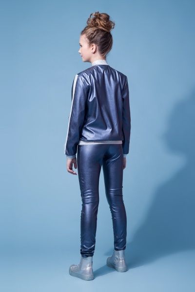 Леггинсы Zironka р.122 синий металлик 28-9007-3 